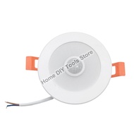 LED PIR Motion Sensor Recessed Downlight AC180-265V 5W 7W 9W 12W Ceiling Lamp Downlight Light Cold Warm white Lamp