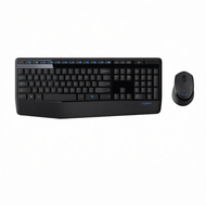 Logitech | Logitech MK345 ชุดคีย์บอร์ดและเมาส์ไร้สายสำหรับคอมพิวเตอร์โน้ตบุ๊กและคอมพิวเตอร์โต๊ะ รุ่น