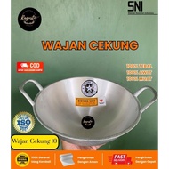 Wikung(1) - katel frying pan non-stick concave wok frying pan NO 10 12 14 / frying pan / concave fry