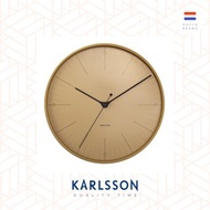 荷蘭Karlsson wall clock 40cm Index mustard yellow 芥末色掛鐘