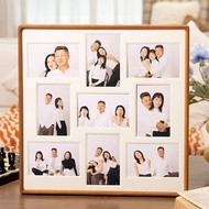 Black Walnut Solid Wood Picture Frame Hanging Wall Family Photo Print A4 Print A3 Large Group Photo 