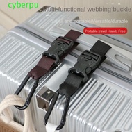 CYBERPULSE Luggage Straps, Suitcase Bag Straps Nylon Travel Baggage Ties, Portable Belts Adjustable 