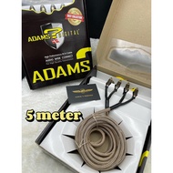 ARC-0551 RCA Cable 5M  Gold Adams Digital