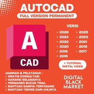 AUTOCAD 2025 2024 2023 2022 2021 2020 2019 2018 2017 2016 PERMANEN WIN