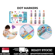 [SG SELLER] Washable Dot Markers | Dot Markers Book | Water-based markers | Children Marker | Kids M