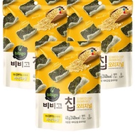 Bibigo korea seaweed snack, seaweed chip original 40g 3pcs