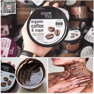 Vietnam Organic Shop Coffee Sugar Body Scrub Exfoliating Body Cleansing Rejuvenating Cream Beauty 8.