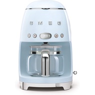 Smeg 50s retro style aesthetic drip coffee machine,coffer marker light blue Pure coffee taste Ideal 