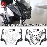 For Honda CB500X CB400X CB 500X 400X 500 400 X 2019-2022 Headlight Grille Guard Head Lamp Light Cove