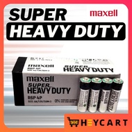 Maxell Battery Super Heavy Duty Size AA / AAA 1.5V 40PCS/BOX Bateri Batteries Battery AAA