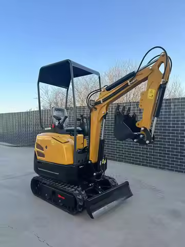 Mini Excavator 1.5 ton Free Shipping Mini Hydraulic Excavator Chinese Micro Digger minibagger Kubota