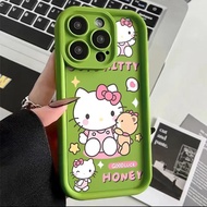 Casing For iPhone 13 Pro Max 13 Pro 13 12 Pro Max 12 Pro 12 11 Pro 11 Pro Max Casing Silicone Cute KT Cat Phone Case