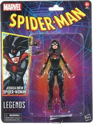 8月美版 漫威Marvel Legends6吋 蜘蛛女 傑西卡德魯 蜘蛛人Spider Man 經典復古吊卡 孩之寶