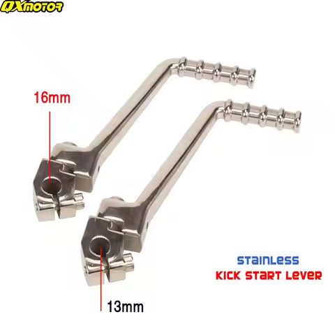 Universal Stainless 13/16mm Kick Start Starter Lever For 50 70 110 125 140 150 160 cc Kayo Apollo Bo