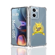 Motorola Moto G05 Case Clear TPU Cover *1pcs 【Four Corner Protection US Military MIL Standard Defens