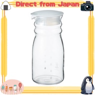HARIO / Cold Water Pot, Free Pot, 700, Heat-Resistant Glass, 700ml / Made in Japan, Barley Tea Bottl