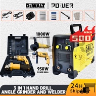 【🥇2023】 DeWALT MMA-500 Portable IGBT InverterWelding Machine DeWALT Powerful Drill Angle grinder