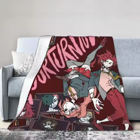 Your Turn to Die Death Game Stuff Blankets Soft Flannel Throw Blankets Relax Bedding Throws