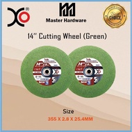 STOCKXO 14" CUTTING WHEEL 2.8MM A011-THA103(GREEN)