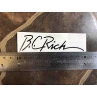 Bc Rich Headstock Electric Guitar Sticker Not Decal Acoustic Bass Guitar Nylon String Flying V