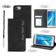 Case Vivo Y53 2017 1606 1606A Flip Cover Wallet Sarung Hp Casing Dompet Flip Magnet
