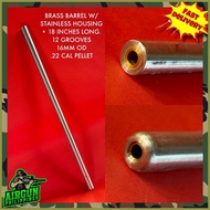 ◵ ✸ ☽ BRASS BARREL FOR AIRGUNS