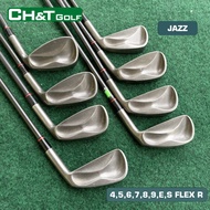 Original JAZZ iron golf club set of 8 4,5,6,7,8,9,E,S Flex R imported from Japan