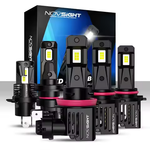 NOVSIGHT Car Headlight H4 H7 LED H8 H9 H11 HB3 9005 HB4 9006 Led Headlight Bulbs 80W 18000LM 12V LED
