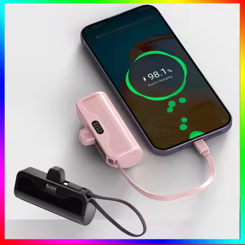 Mini Portable 21700 Battery Case Battery Power Charger DIY Case Power Bank Enclosure Battery Case fo