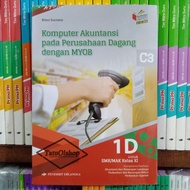 Accounting Computer Book in Trade Companies with Myob 1d Vocational School Class 11 XI 2 KIKD Origin