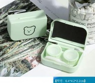 DDS - 隱形眼鏡盒美瞳盒子(規格:CM009小熊-綠色)#N134_017_300