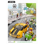 SP168 K3 Safety Poster A2 - One LANGKAH Changes the Meaning of Our Life
