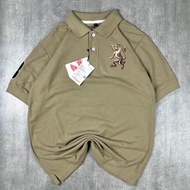 Giordano Lion 3D Polo Shirt Slim Fit Adult Men's Collar T-Shirt