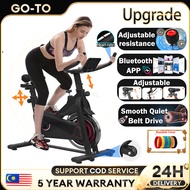 Spinning Bike Quiet Indoor Exercise Bike Multi-functional Adjustable Resistance Stable Structure Ind