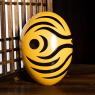 Naruto Mask Yellow Orange Cosplay Uchiha Madara Ninja Mask Anime Halloween Uchiha Obito Mask Dress U