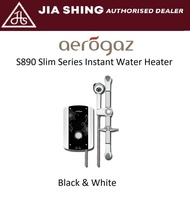 Aerogaz S890WB Slim Design Instant Water Heater (Black &amp; White)