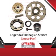 Yamaha Original Lagenda FI Starter Clutch Gear Kecil Pin Wheel Starter Bearing Cincin Washer One Way
