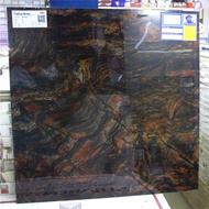 OL155 Sandimas - Granite Granit Tile Lantai Dinding Tropical Brown 60X