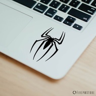 stiker spider man - stiker laba laba untuk laptop apple macbook asus l - hitam