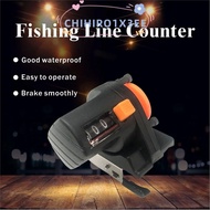 CHIHIRO1X3EE Fishing Lines Meter, Depth Finder Tackle Accessories Fishing Counter, Fishing Goods 0-9