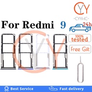 For Redmi 9 Sim Card Tray Sim Card Slot Holder Card Holder Reader SD Slot Adapter Replacement Part