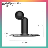 JIHENGS Universal Car Phone Holder Base 17mm Ball Head Sticker Base Car Phone Stand Car Accessories 