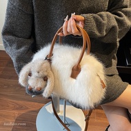 Handbag Furry Bag Fashionable All-Match Furry Bag [E105] Autumn Winter Furry Bag Female 2025 Fashion