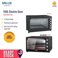 KHIND/MiLUX Electric Oven Oven Bakar (100L) OT100E MOT-100