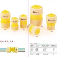 Fudu Multi-Specification Quick Connector 4 Points to 6 Points Hose Flexible Connector Powerful Exten