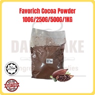 Favorich Cocoa Powder 100g 250g 500g 1kg/Serbuk Koko/可可粉/Ingredient/Bahan-bahan/材料/Baking/Membakar/烘