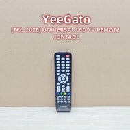 [TCL] TELEVISION REMOTE CONTROL REPLACEMENT COMMON LCD/LED {RC2000C110 RC198 L32EO9 L32F11 L22N9 L19