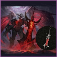 HT5 LOL League of Legends Aatrox Necklace Fashionable Versatile Neck Chain Game Peripherals Jewelry 