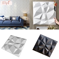 LILY Wall Panel,  Wall Tiles Decorative  Wall Sticker,  Wall Panel Mold Art Waterproof with Diamond Design Wallpaper Living Room Bathroom Kitchen