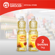 Sunlico Pure Sunflower Seed Cooking Oil 1kg (2 x 1kg) 2 Bottles